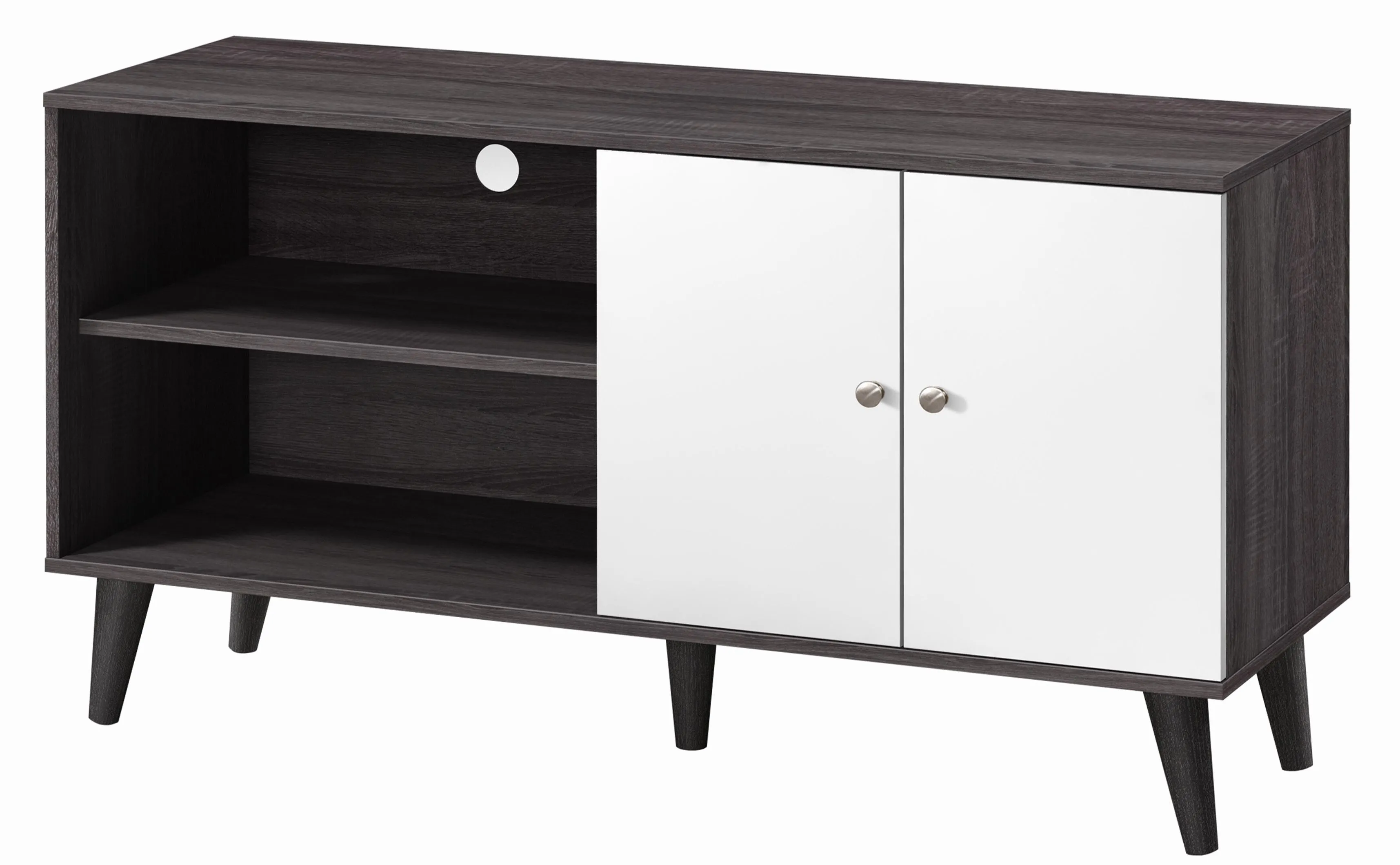 Amidon - TV Stand, With 2 Storage Shelves And 1 Cabinet by Couch.com