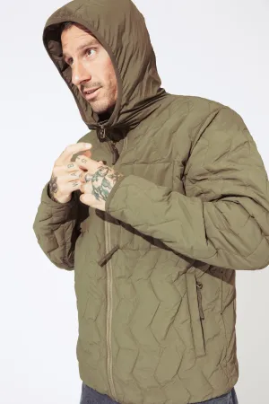 CLOSED Men's Quilted Jacket - Golden Moss