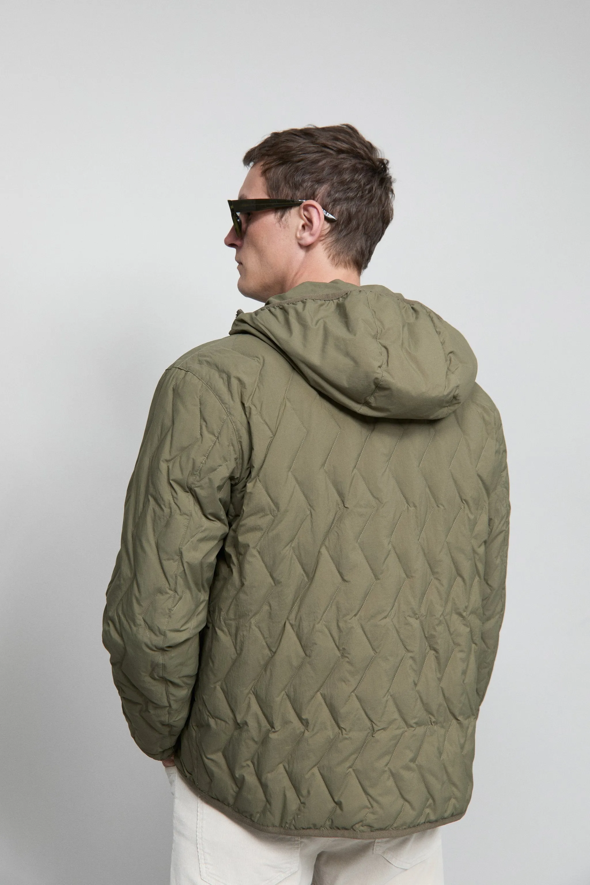 CLOSED Men's Quilted Jacket - Golden Moss