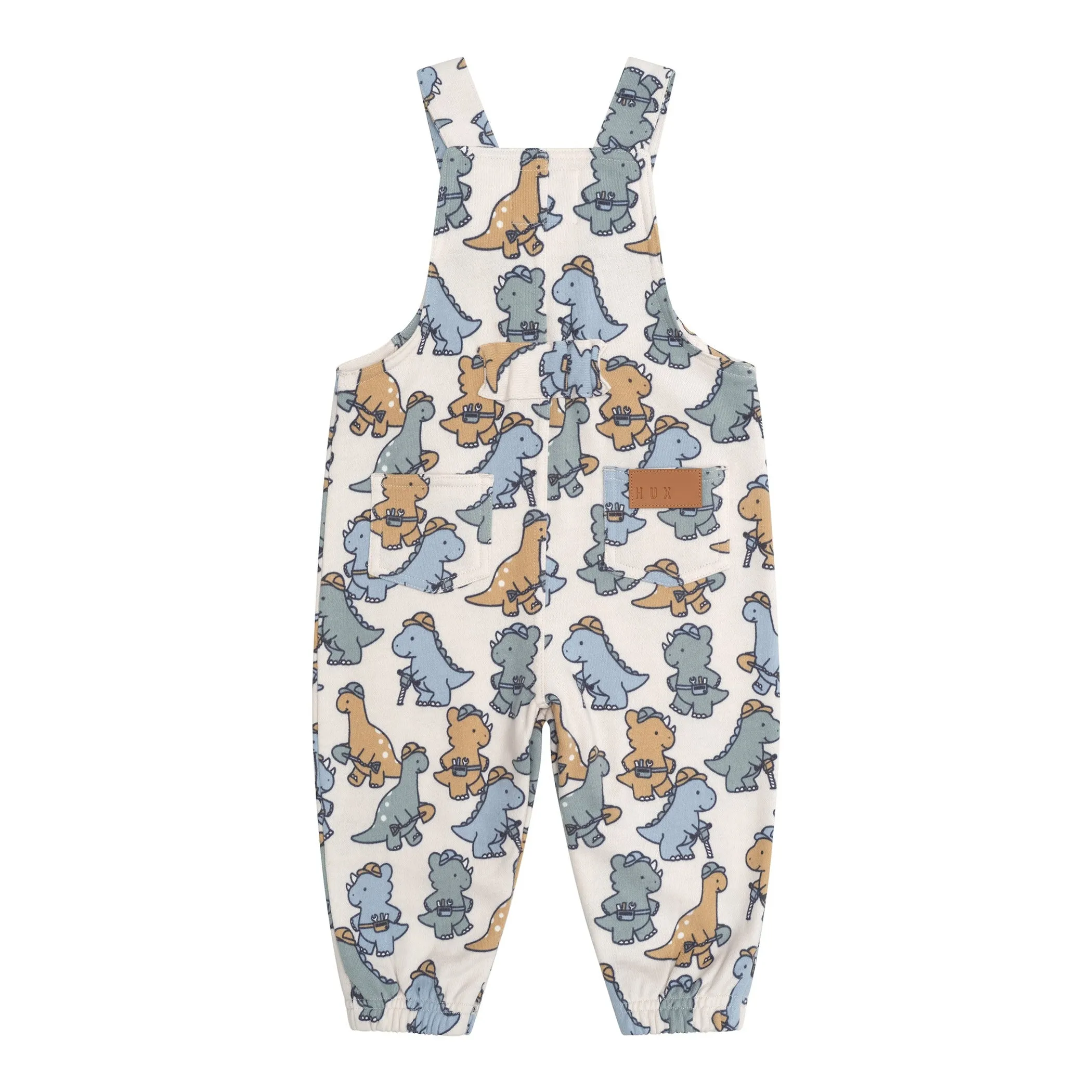 Huxbaby Construction Dinos Overall - Multi