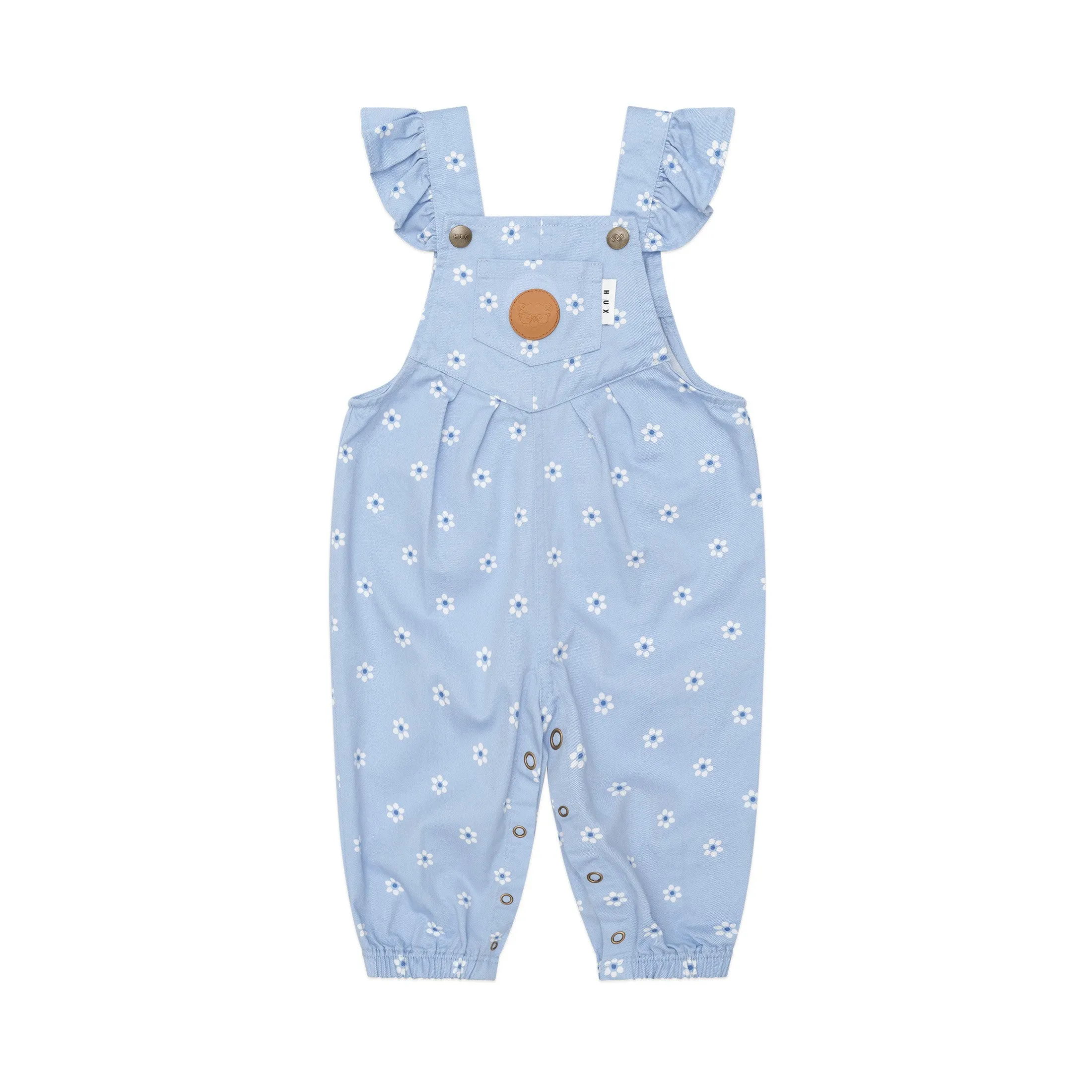 Huxbaby Ditsy Floral Frill Overall