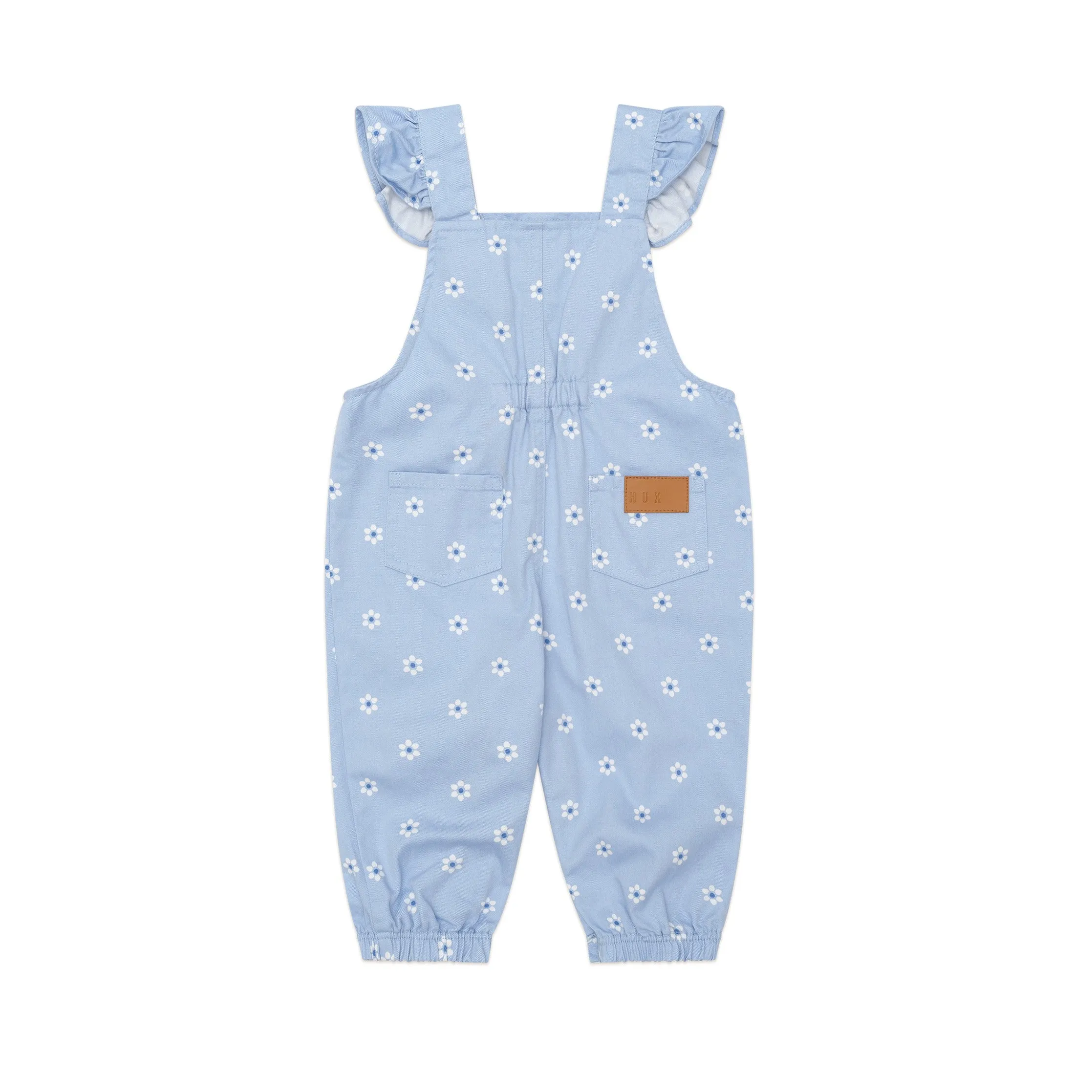 Huxbaby Ditsy Floral Frill Overall