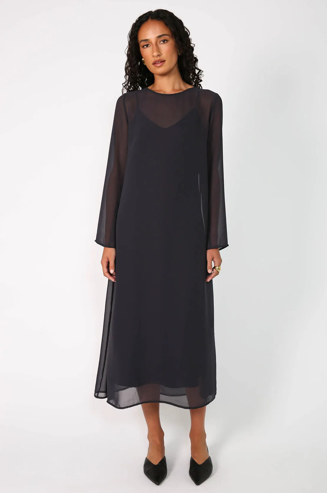 loft midi dress / bullet