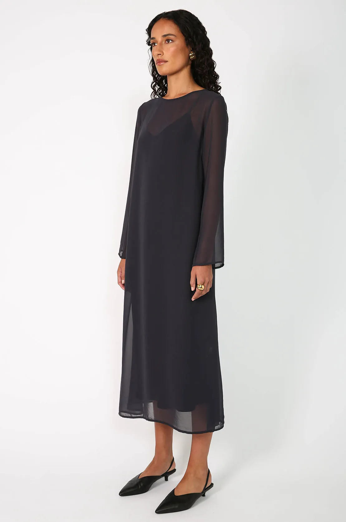 loft midi dress / bullet