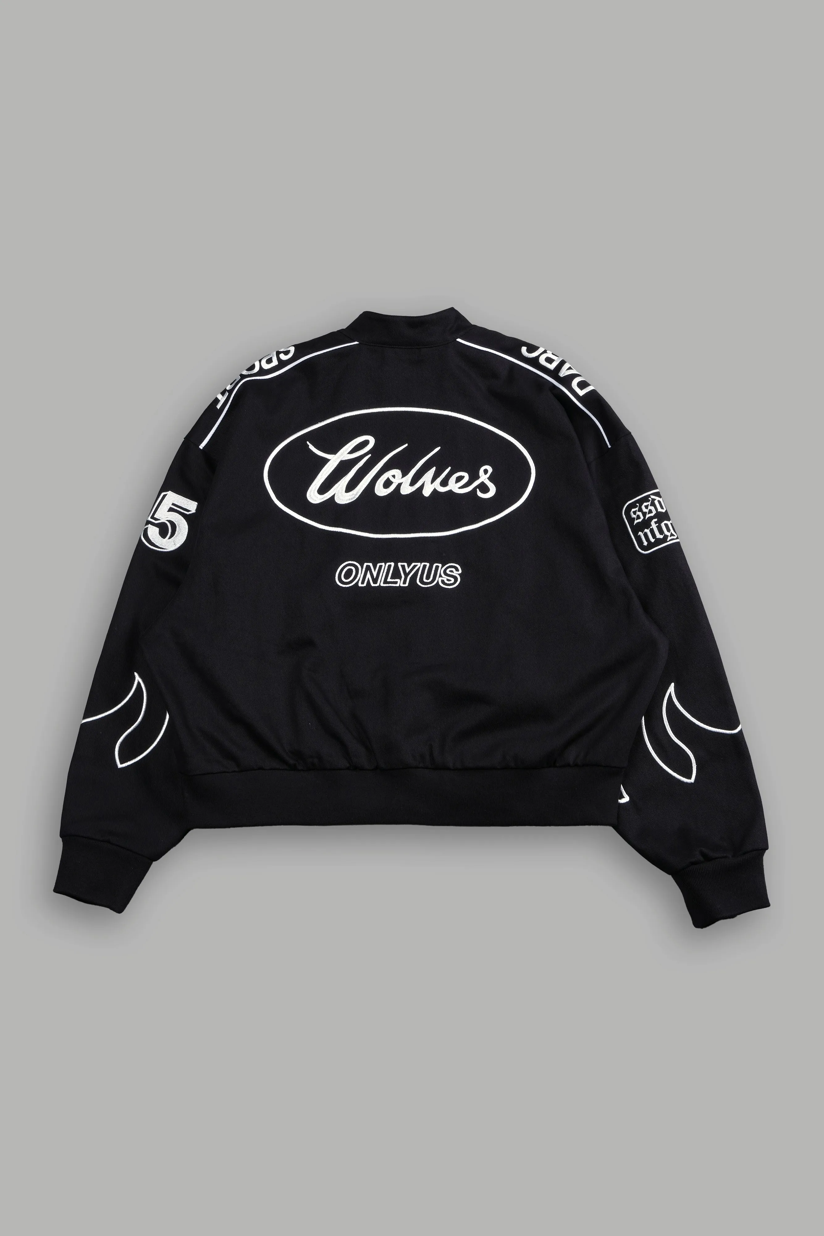 Ride The Fire Gordon Racing Jacket in Black
