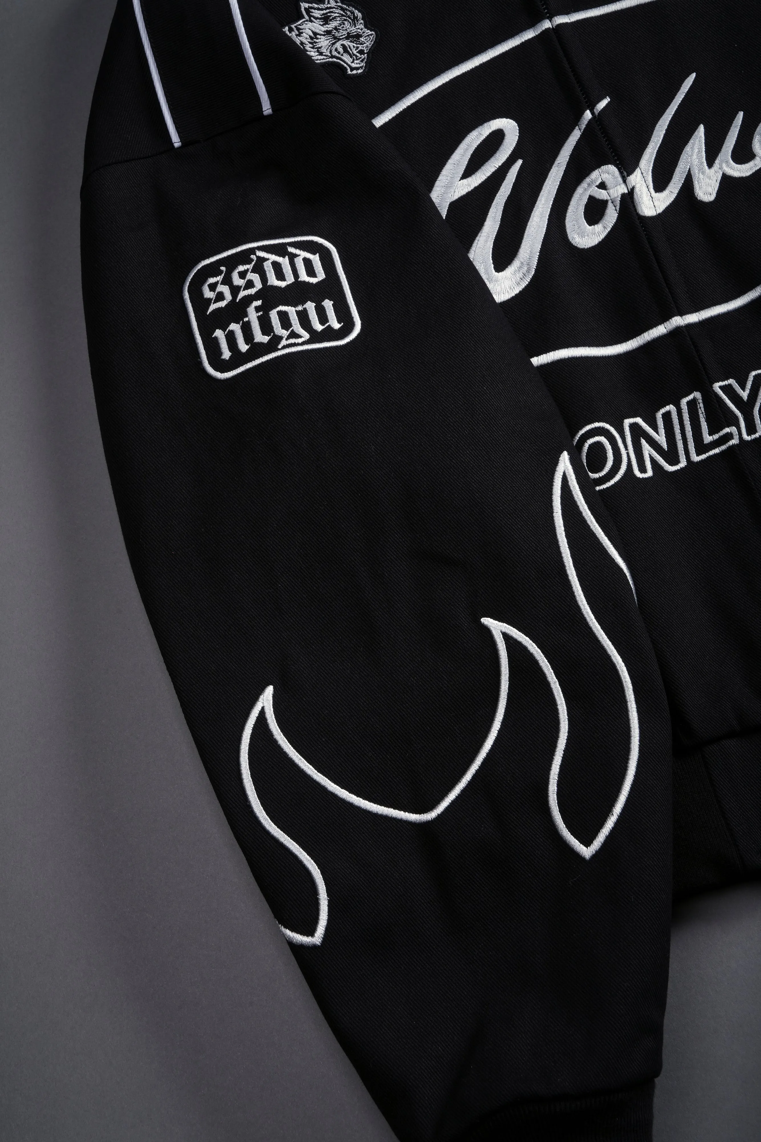 Ride The Fire Gordon Racing Jacket in Black