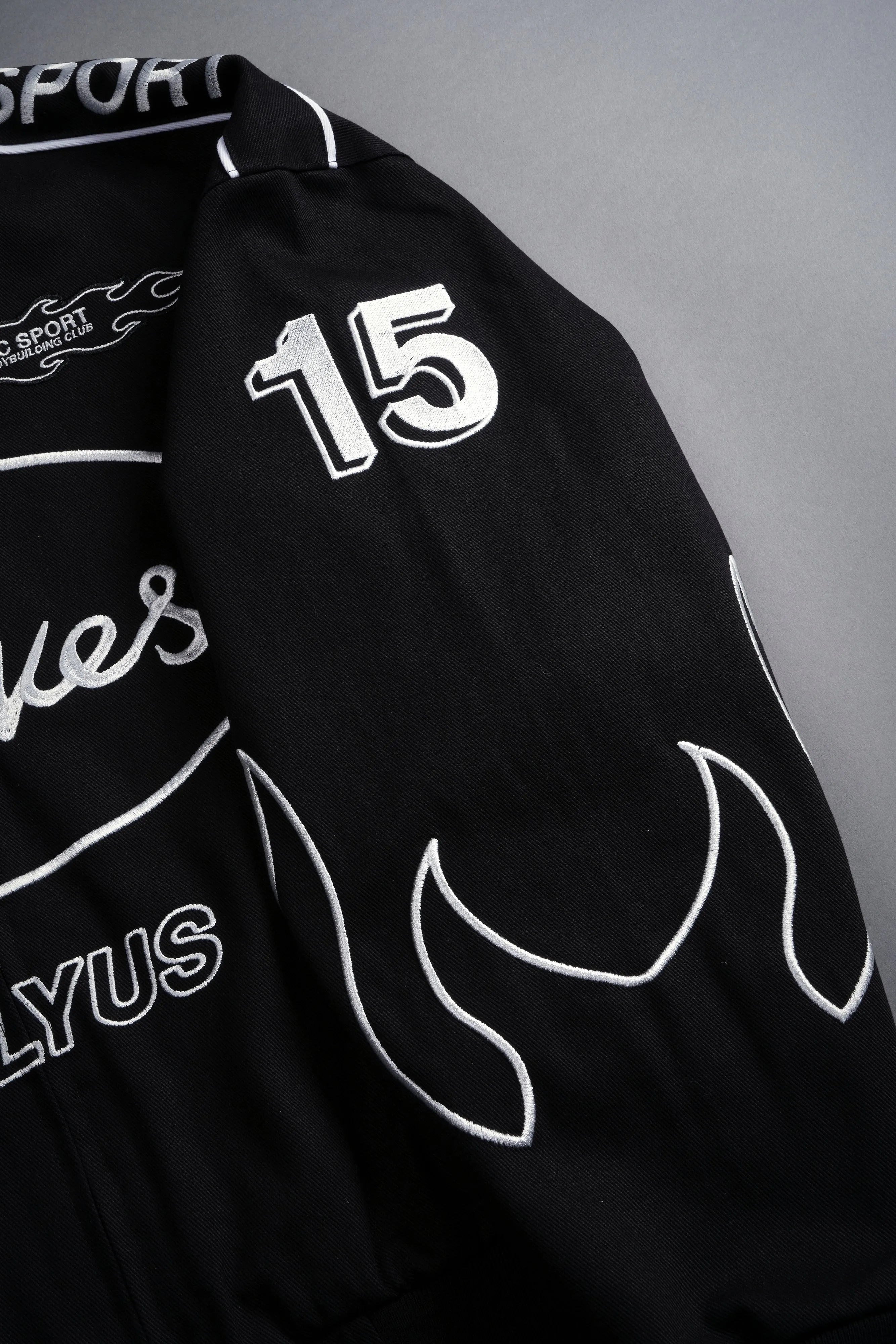 Ride The Fire Gordon Racing Jacket in Black