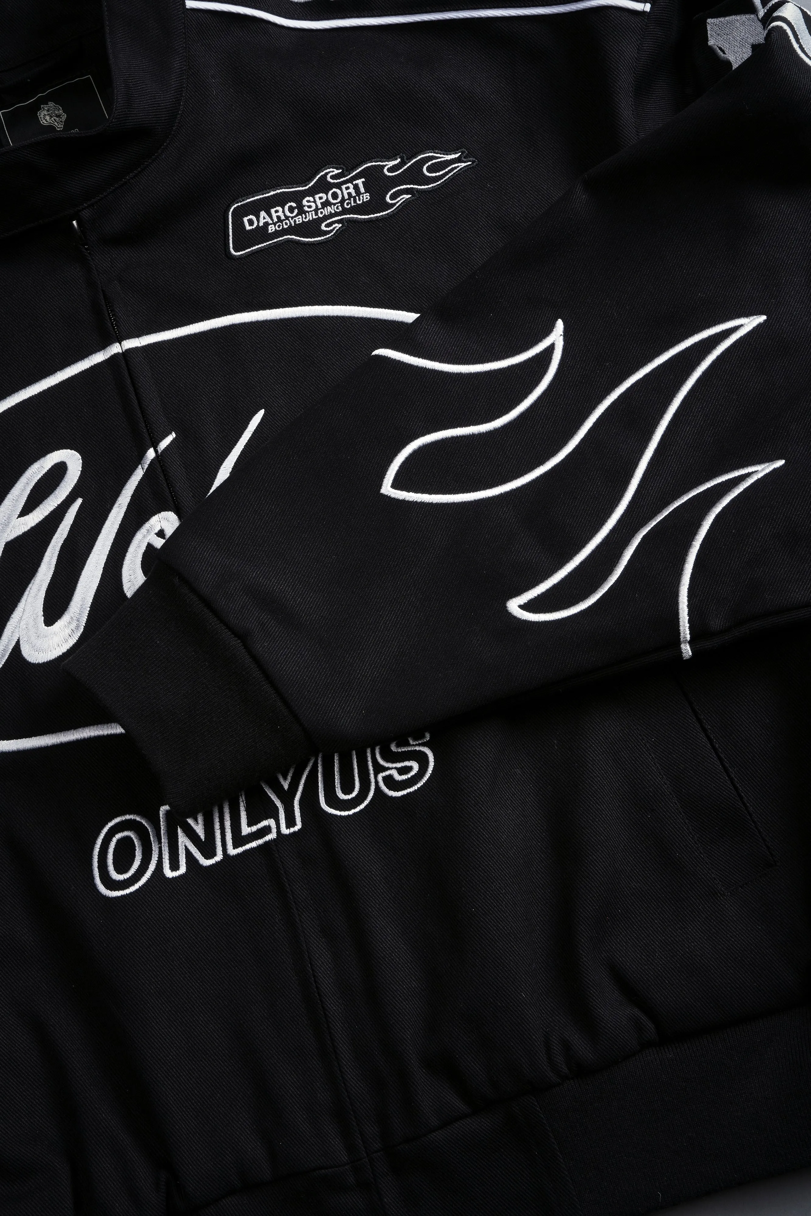 Ride The Fire Gordon Racing Jacket in Black