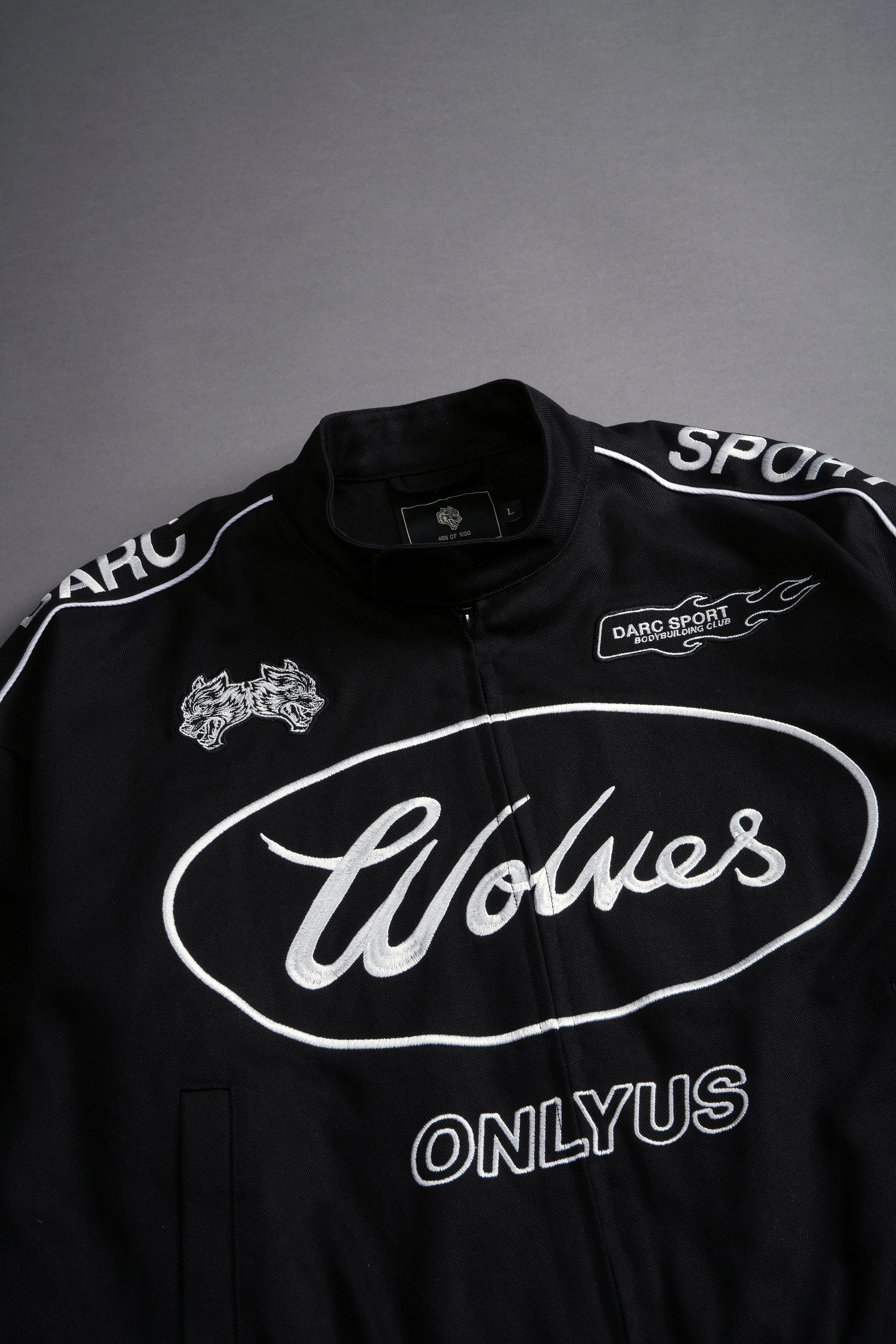Ride The Fire Gordon Racing Jacket in Black