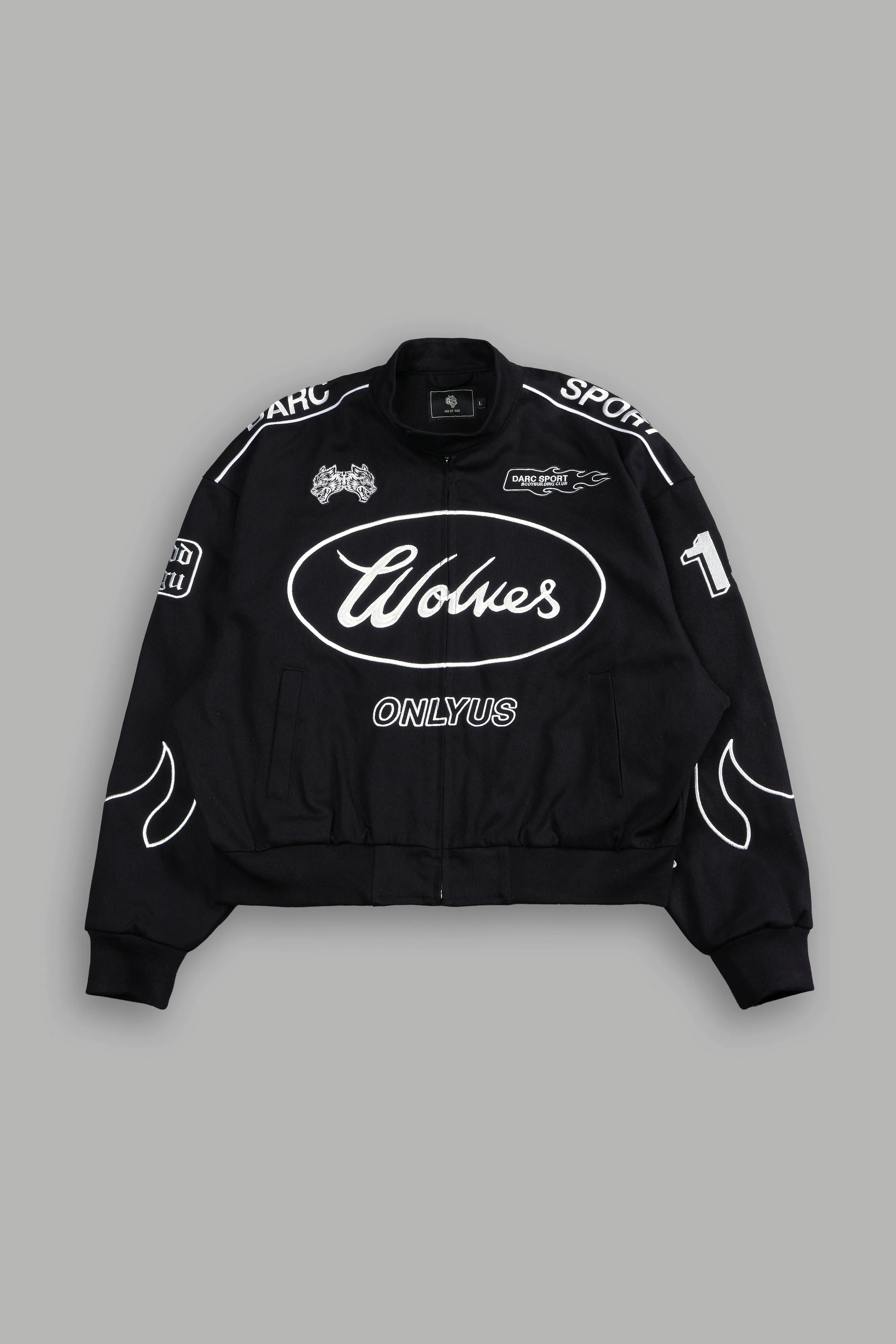 Ride The Fire Gordon Racing Jacket in Black