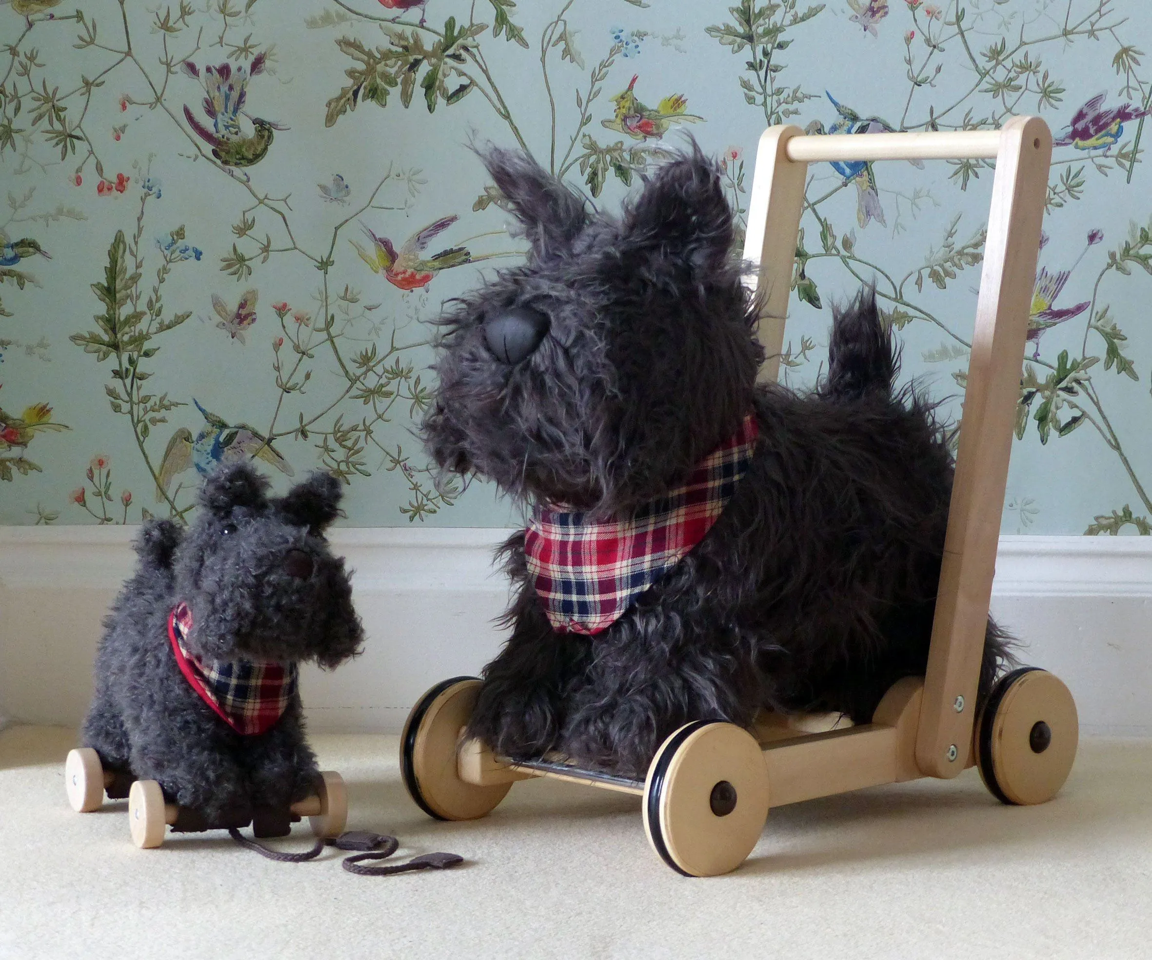 Scottie Dog Push Along & Ride-On by Little Bird Told Me