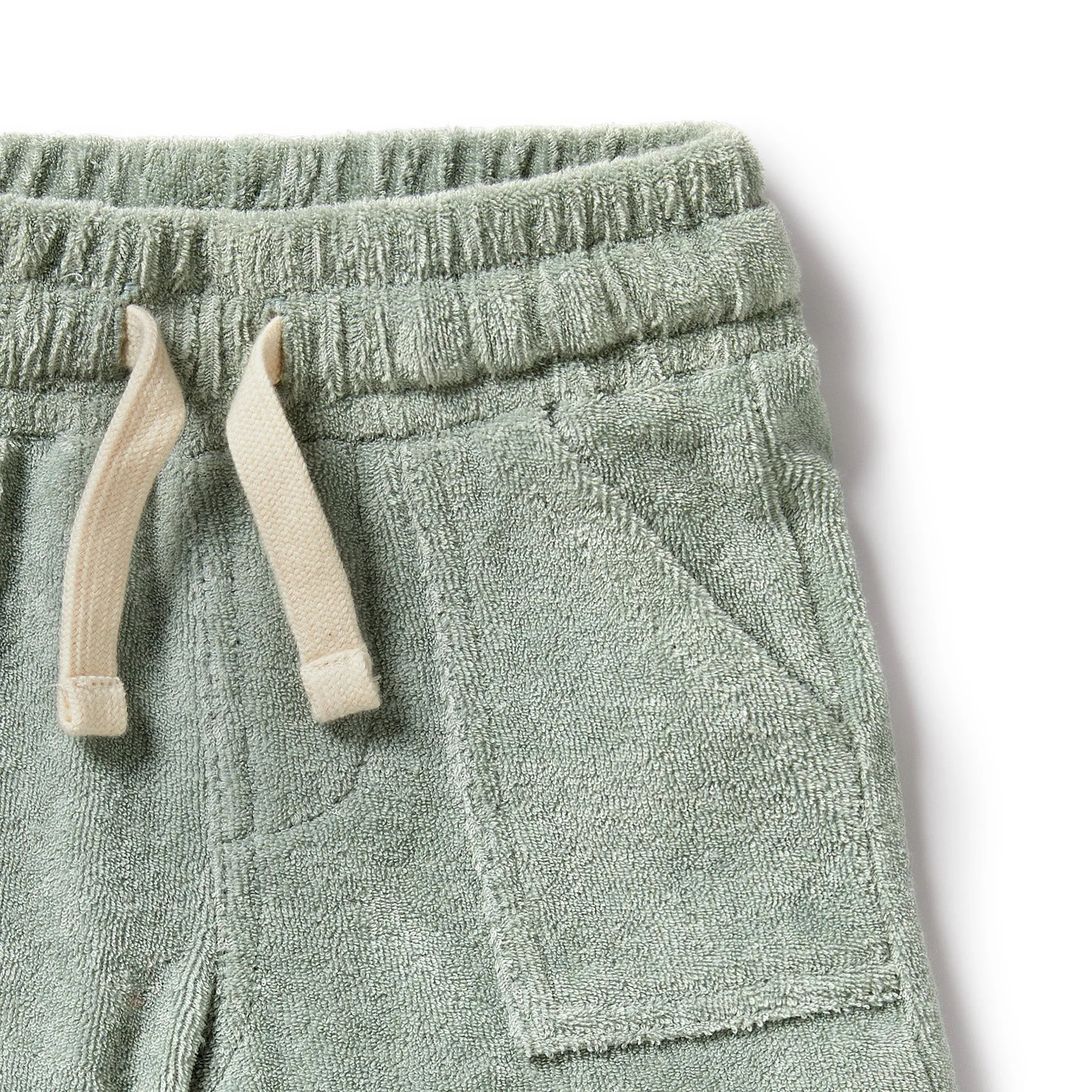 Wilson and Frenchy Pistachio Organic Terry Short