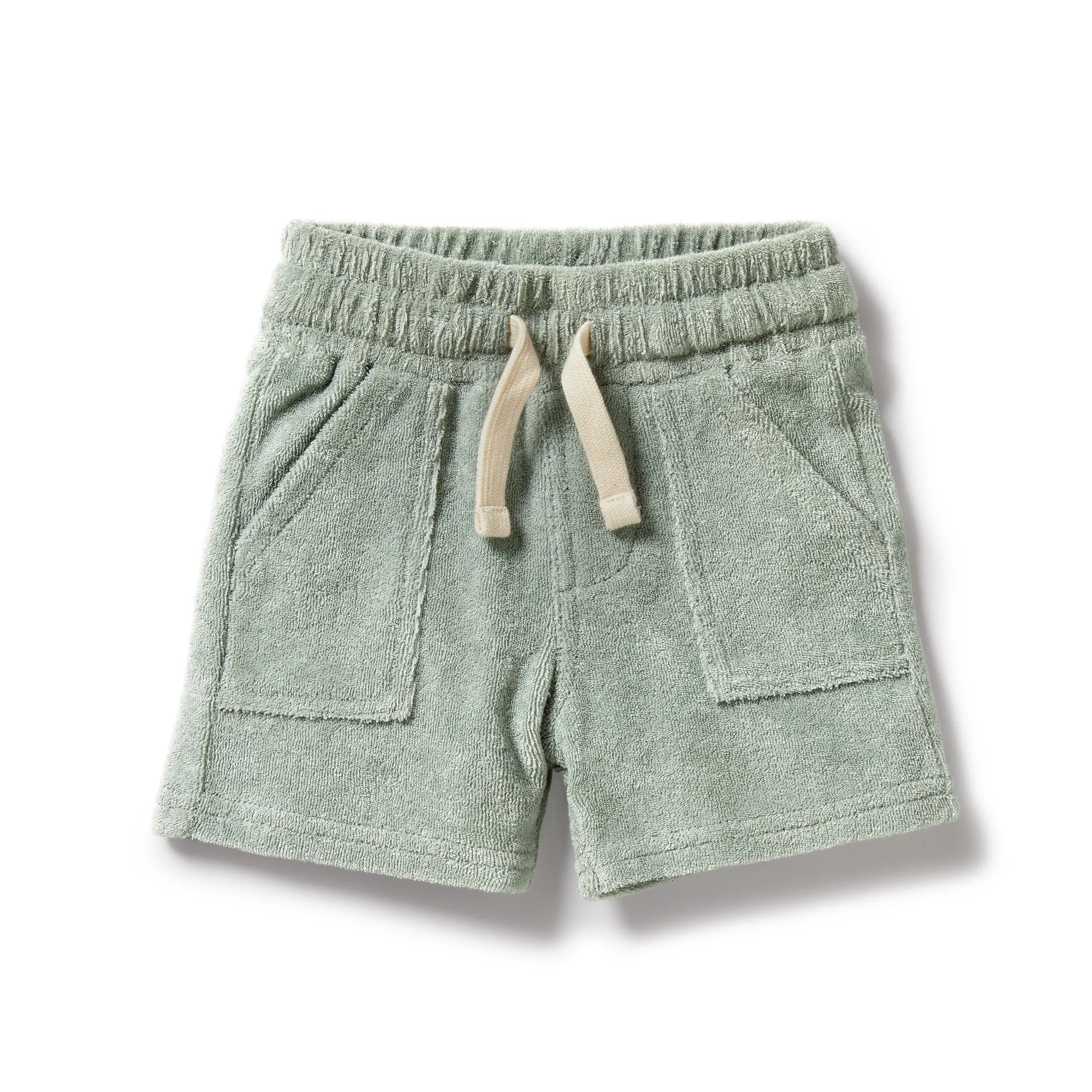 Wilson and Frenchy Pistachio Organic Terry Short