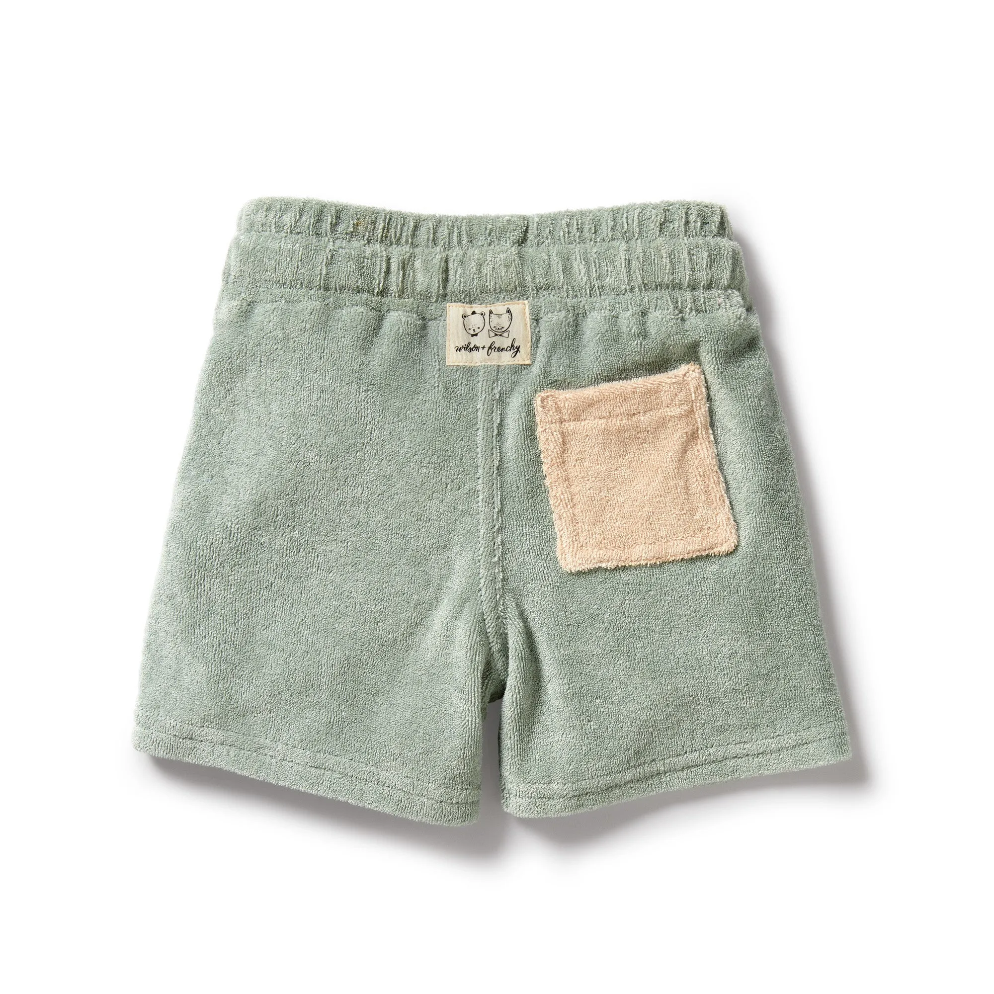 Wilson and Frenchy Pistachio Organic Terry Short