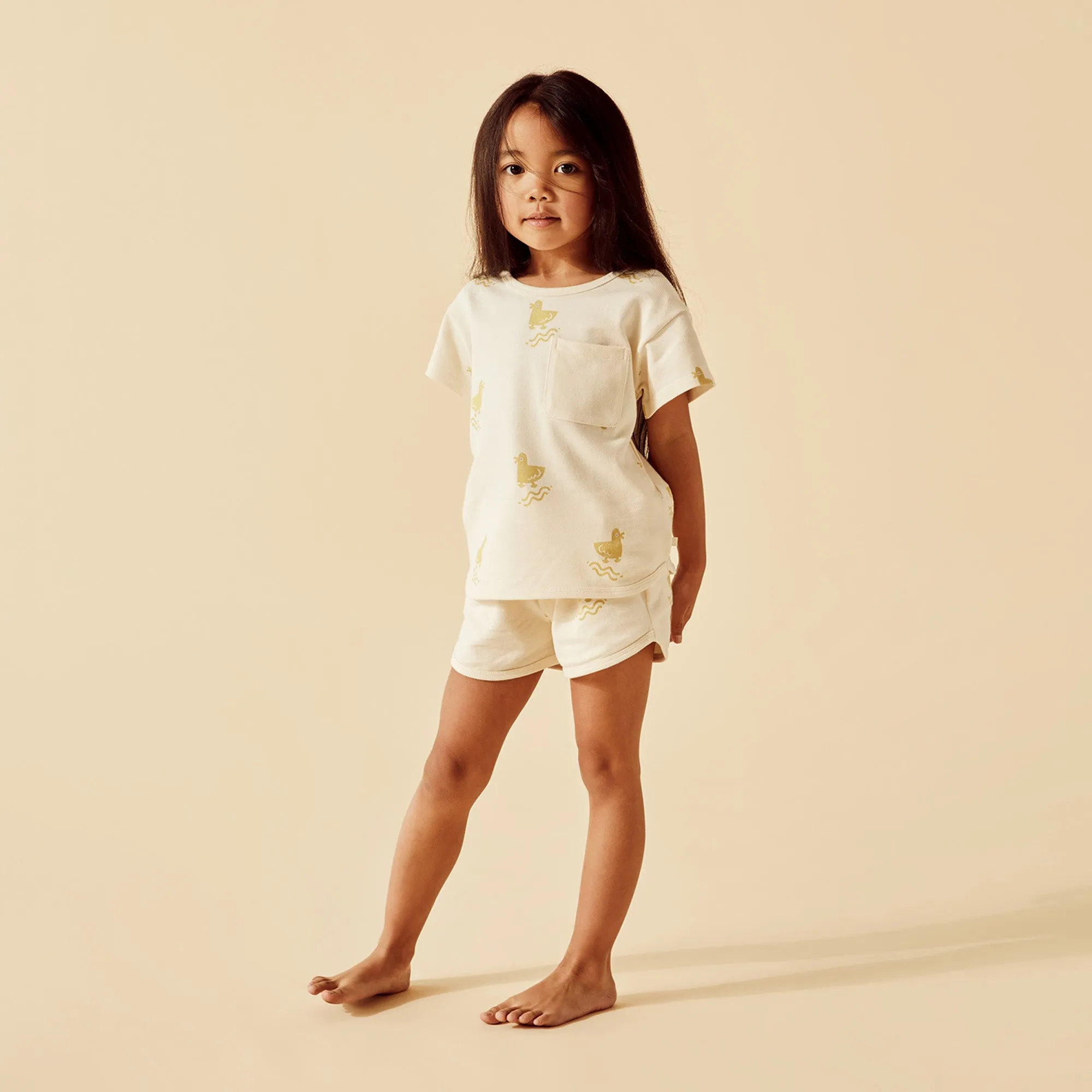Wilson and Frenchy Quack Quack Organic Short