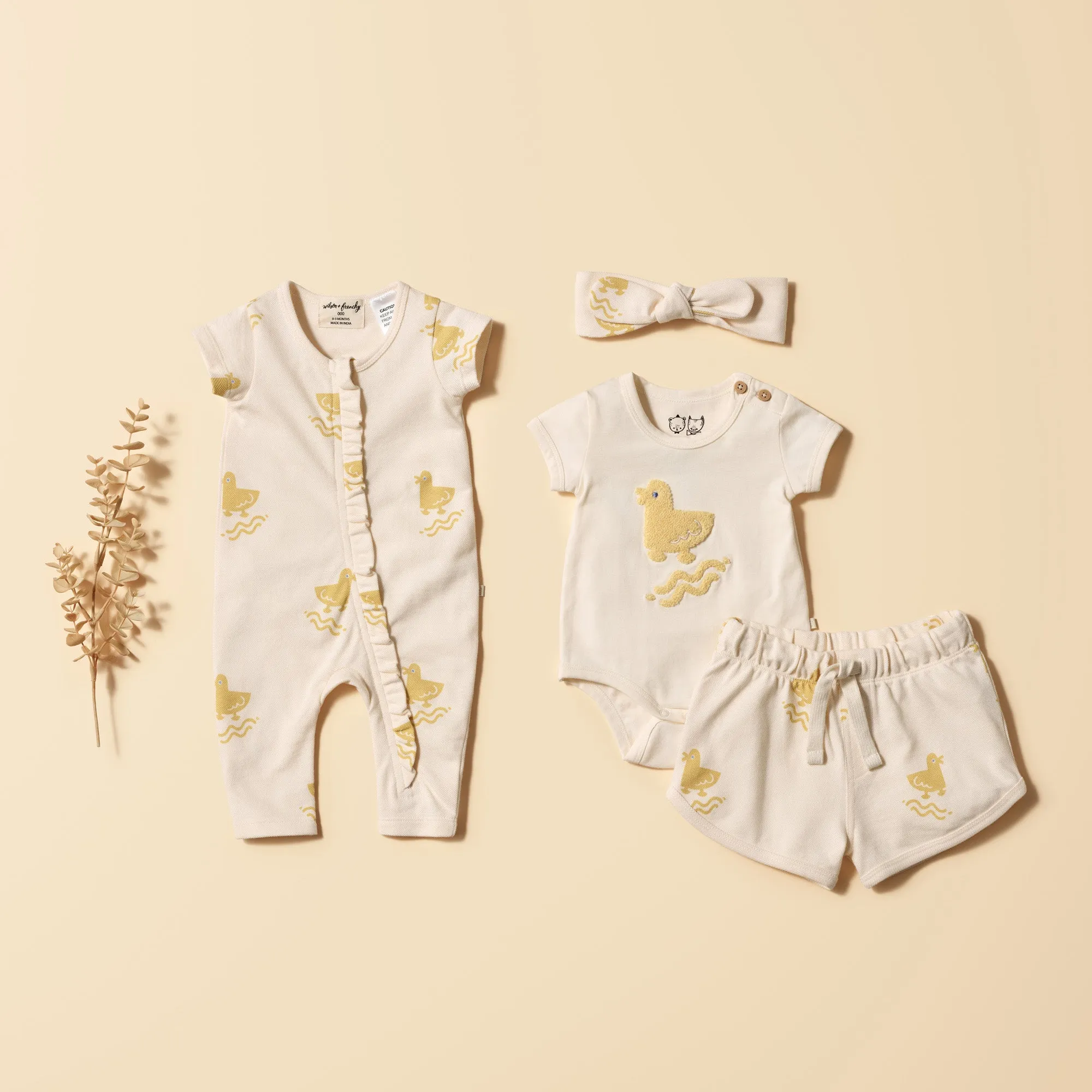 Wilson and Frenchy Quack Quack Organic Short