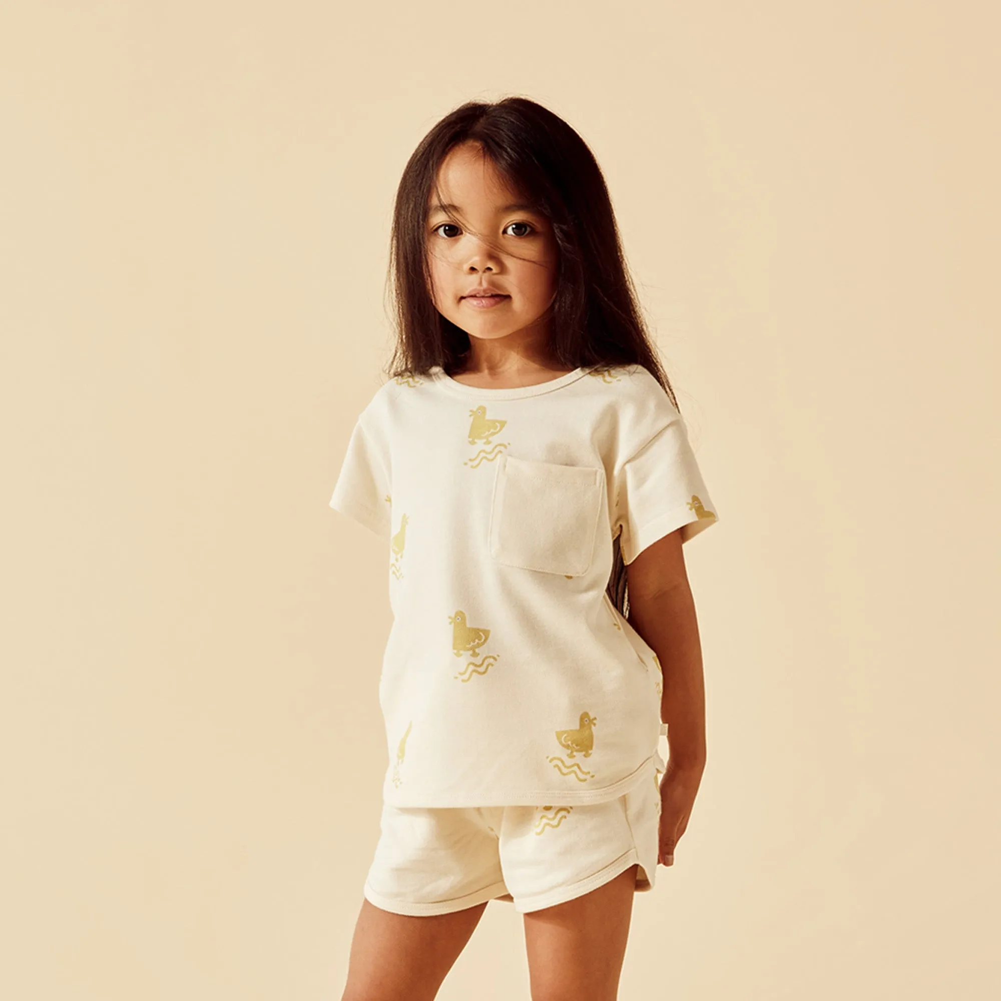 Wilson and Frenchy Quack Quack Organic Short